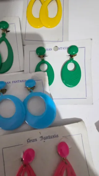 Lote 10 pendientes Gran Fantasia