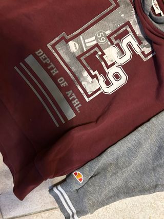 Felpa bimbo Ellesse bicolore