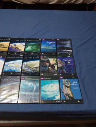 Colección Planeta Tierra y Pacífico Sur en DVD