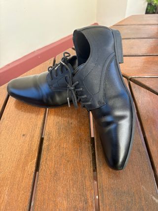 Zapatos comunión negros talla 39