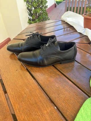 Zapatos comunión negros talla 39