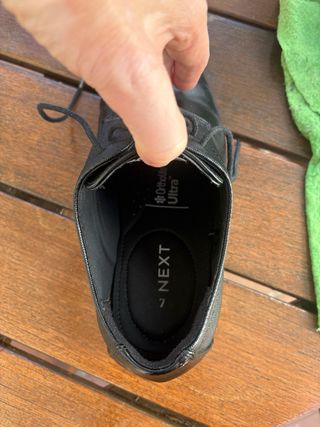 Zapatos comunión negros talla 39