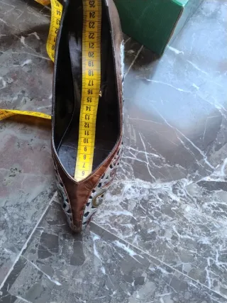 Zapatos de salón Copiel bronce y dorado