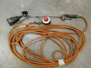 Soplete para tela asfáltica con manguera