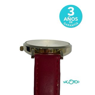 Reloj pulsera Cristian Lay rojo y dorado