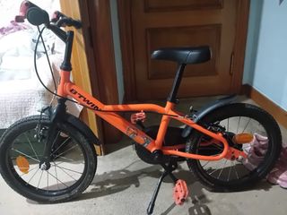 Bicicleta infantil B'TWIN naranja