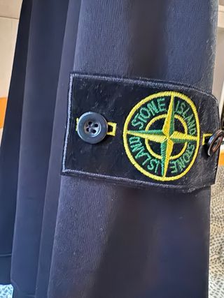Felpa Stone Island Nera Taglia L