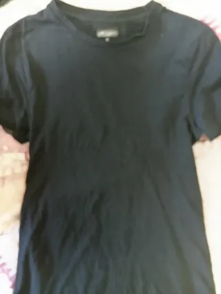 Lote 5 Tops/Camisetas Negras Talla M