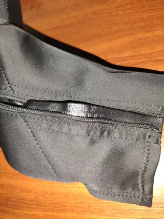 Stivaletti con tacco a spillo/Sock Boots Black 39