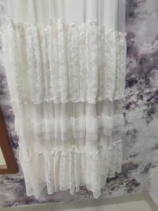 Vestido de comunión niña encaje