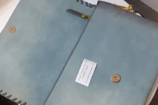 Bolso bandolera Dogsbeluchi azul claro