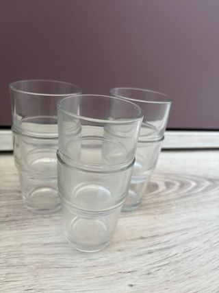 Pack 6 vasos de cristal