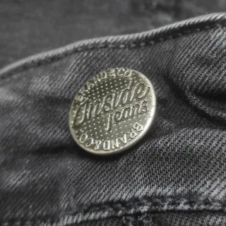 Jeans rotos negros Inside Denim de mujer Talla 38