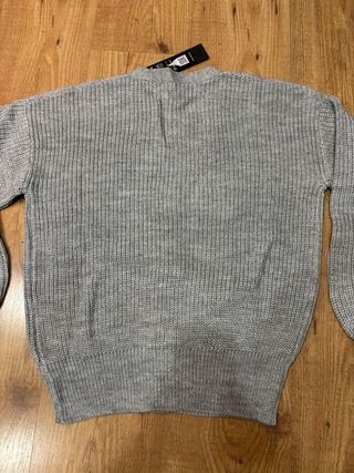 Rebeca Replay Gris Manga Abullonada