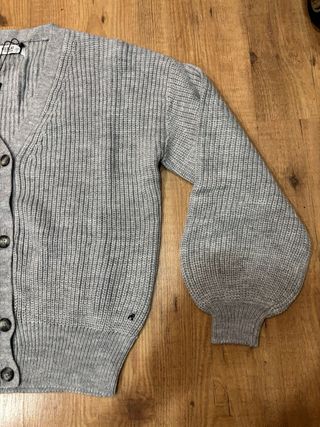 Rebeca Replay Gris Manga Abullonada