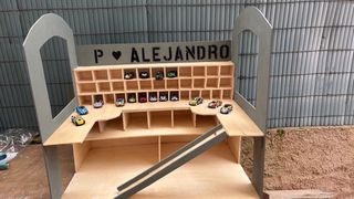 Parking infantil de madera