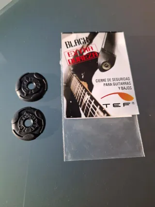 Cierres de seguridad para guitarra y bajo