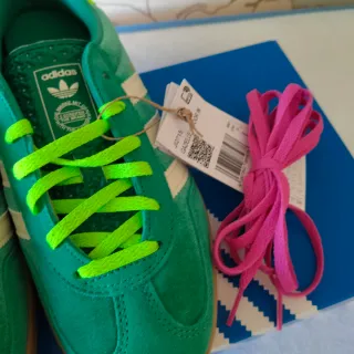Adidas Gazelle Indoor W Verde Talla 38