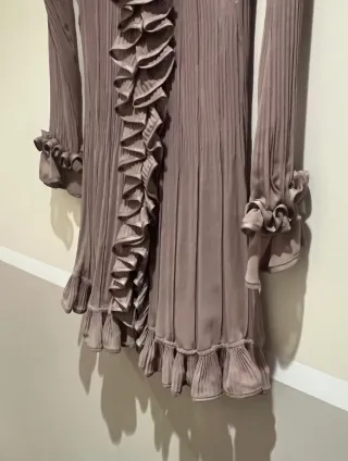 Vestido corto Toi et moi gris talla L