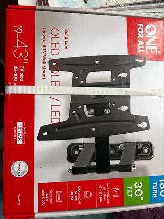 Soporte TV ONE FOR ALL 19-43 Sin Usar