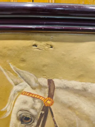 Cuadro de caballo M. Navarro