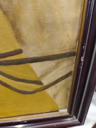 Cuadro de caballo M. Navarro