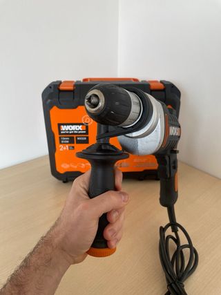 Taladro Percutor Worx con Maletín