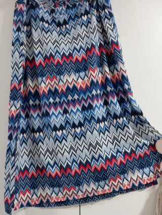 Falda larga estampada T50/52