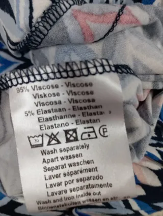 Falda larga estampada T50/52