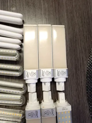 Lámparas LED G24 (Pack 11 + 6 de otro modelo+3 de