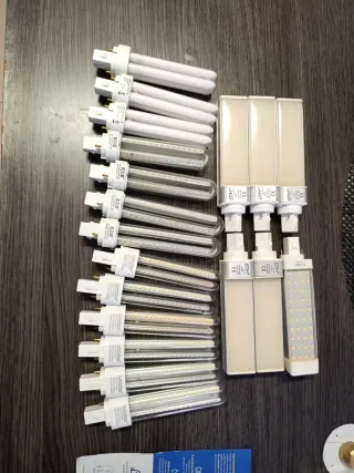Lámparas LED G24 (Pack 11 + 6 de otro modelo+3 de