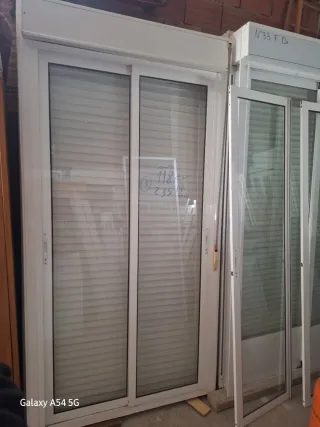 4 Balconeras Aluminio 118x235