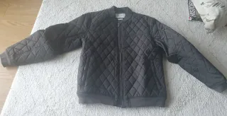 Zara Man Bomber Acolchada kaki