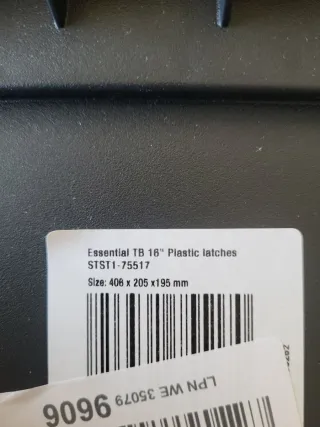 Caja Herramientas STANLEY Plástico Negra/Amarilla