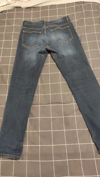 Vaqueros Oscuros Slim Fit Talla 40