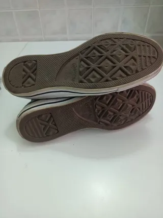 Converse All Star Glitter Nere numero 37.5 origina