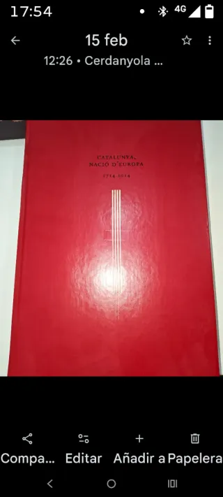 Catalunya, Nació d'Europa 1714-2014