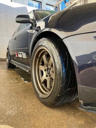 4 Llantas ROTA GRID con neumáticos