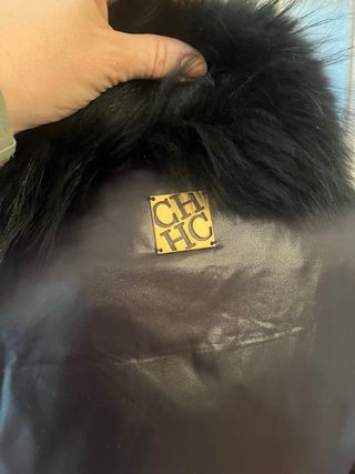 Abrigo Carolina Herrera Negro