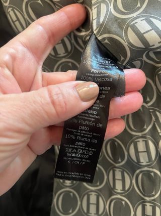 Abrigo Carolina Herrera Negro