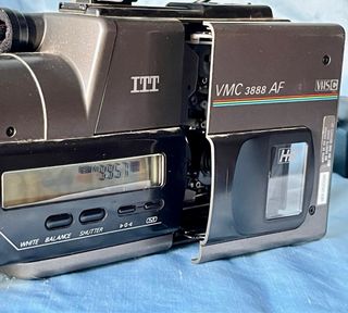Videocámara Vintage ITT VMC 3888 AF + Accesorios
