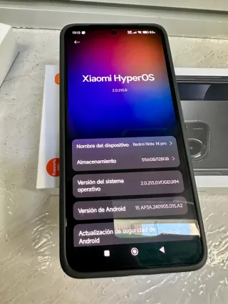 Xiaomi Redmi 14 Azul Nuevo con 3 años de garantía.