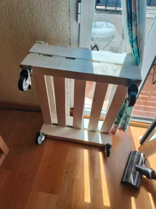 Mesa Palé Centro con Ruedas