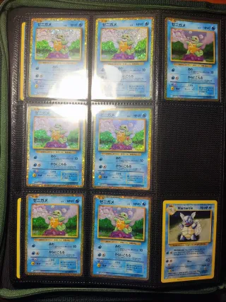 Carta Pokémon Squirtle holográfico