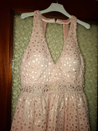 Vestido rosa para fiesta