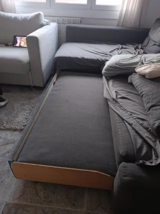 Sofá Cama Ikea Chaiselongue Gris