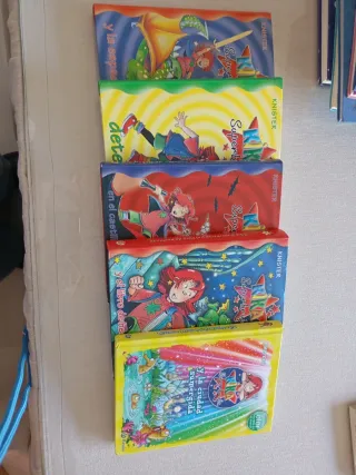 Lote 10 libros Kika Superbruja