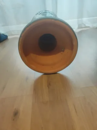 Jarrón de cerámica terracota