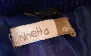 Giubbino bimbo lucido blu