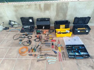 Lote taller móvil lampista, fontanero, carpintero